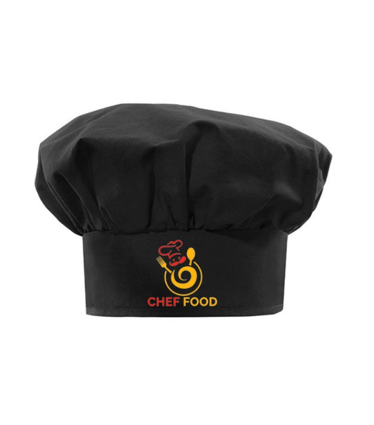 Classic Chef Hat - Color Black