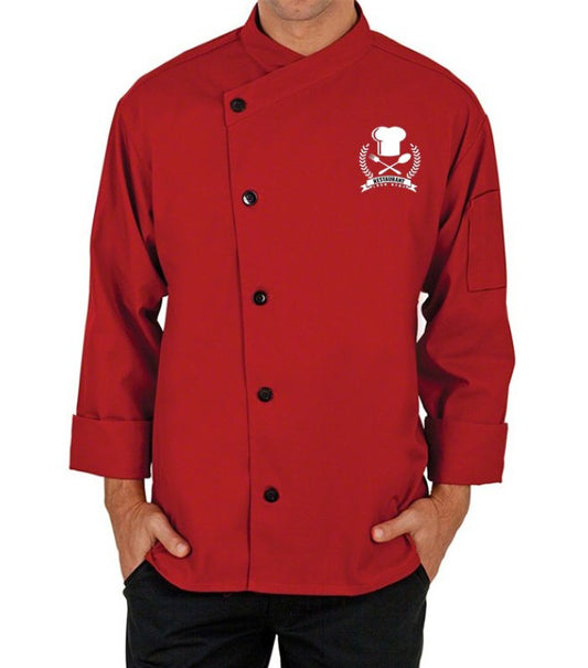 CrossFlame Couture Coat - Color Red