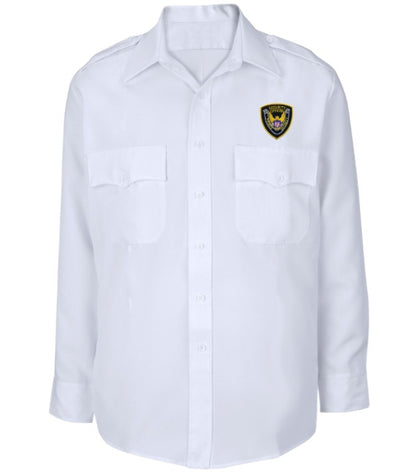 PrimeGuard Polo Security Guard Shirt - Color White